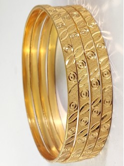 Gold Plated Bangles